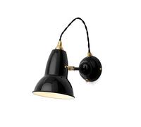 Anglepoise Original 1227 Laiton Applique Murale Jet Black