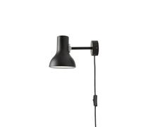 Anglepoise Type 75 Mini Applique Murale Avec Câble Noir Jai