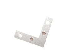 Angles En Métal Support à 90 degrés en forme de L acier inoxydable for la fixation du cadre bois meuble Table(L50-10PCS)