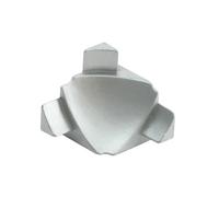 Angles intérieurs 3D pour profilés de raccordement mural T-COVE argent (11 mm)