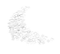 Angoily 100 Pièces Miroirs Décoratifs Auto-adhésifs Carrés 1cm pour | Verre Brillant Argenté, Installation Facile, Pièces DIY pour Mur Salon Chambre, Lot Décoratif Moderne