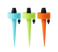 Angoily 3 Pièces Arroseur à Goutte-à-Goutte Automatique pour Plantes D'intérieur et Jardin avec Débit Lent Réglable en Plastique pour Arrosage Quotidien Facile