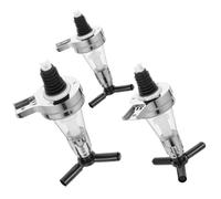 Angoily 3Pcs Distributeur de boissons alcoolisées mural Doseur à alcool pour bouteilles 25ml pour bar et fête avec remplissage facile et base stable