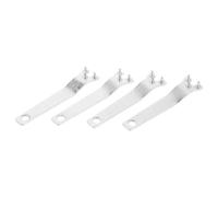 Angoily 4 Pièces rgots pour Meuleuse D'angle, Outil de Serrage en Acier au Carbone, 3 Mâchoires, Argenté, Compatible Meuleuse 100, Polisseuse et Machine de Coupe, Bricoleurs