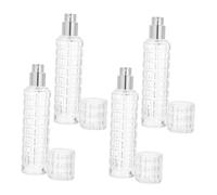 Angoily 4 Pièces Set de Atomiseurs à Cocktails Verre Cristal Pulvérisateur Précis de Bitters Amers pour Bar Spray Étanche pour Absinthe et Vermouth Accessoire Essentiel pour Cocktails