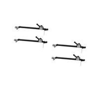 Angoily 4pièces Barre De Soutien De Fenêtre Rétractable Limiteur De Sécurité Pour Fenêtres à Battant Ajustable Et Compatible Avec Toutes Les Améliore La Stabilité Et Sécurité De