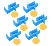 Angoily 6 Ensembles Gabarit de Traçage pour Menuisier, Marquage | Pose, Format Compact et Portable, pour Assemblage D’armoires et Travaux au Plafond