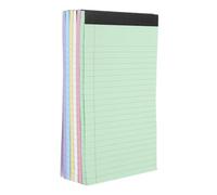 Angoily 6 Pièces Bloc-notes Détachable A5 Ligné en Papier, Format | Résistant aux Bavures D’encre, Écriture Fluide, Usage Multifonction, Prise de Notes au Bureau