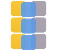 Angoily 9 Pièces Tapis Ouvre-bouteilles en Caoutchouc Antidérapant Carré, Accessoire Pratique Cuisine Facile à Utiliser pour Ouvrir Bocaux et Bouteilles