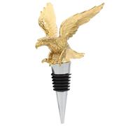 Angoily Bouchon de Bouteille de Vin en Alliage de Zinc Résistant et Solide Forme Aigle, Accessoire Décoratif Or pour Bouteille de Cocktail, Décoration Élégante