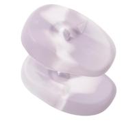 Angoily Cache-oreilles en Silicone Imperméables pour Teinture, Protection Auditive Légère et Confortable, pour Salon de Coiffure, 1 Paire Pratique