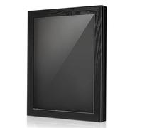 Angoily Cadre pour Maillots de Sport en Bois Vitrine Transparente, Protection Anti-Poussière pour Collectionneurs de Football et Baseball