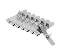 Angoily Clips en Acier Inoxydable pour Maintien et Fixation Solide Lot de 8 pour Cercle à Pâtisserie Pinces Réglables pour Pâtisserie Maison et Professionnelle