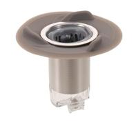 Angoily Insert Anti-odeur de Siphon de Sol en Acier Inoxydable Gris | Noyau Magnétique à Flux Tournant, Valve Anti-retour Renforcée, Installation Facile, Compatibilité