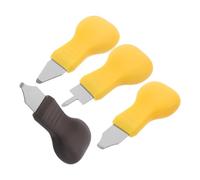 Angoily Kit Outil Montre 4 Pièces en Plastique pour Remplacement Batterie et Ouverture Boîtier, Outil D'horloger Professionnel pour Maintenance et Réparation de Montres