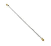Angoily Lance Acier INOX 43 CM pour Nettoyeur Haute Pression, Raccord Rapide 14 MM M22, Tige D’Extension en Cuivre pour Lavage Auto et Entretien Jardin