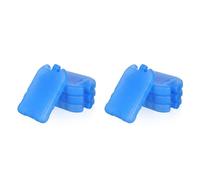 Angoily Lot de 8 blocs réfrigérants pour boîte à déjeuner, réutilisables, minces, pour refroidisseurs, climatiseurs, blocs de glace, glacières, portables, faciles à utiliser, pour le camping