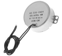 Angoily Moteur Synchrone Rotatif 220-240v 4w 8-10 TR/Min CCW/CW | Rotation Lente Fiable, Consommation Réduite, Bobines Résistantes à Surcharge, Plateau Tournant et Affichage