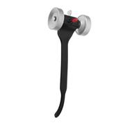 Angoily Outil de Nettoyage des Joints de Briques pour Rénovation Murale | Roulette à Picots en Métal Noir, Poignée Ergonomique, Lignes Nettes et Régulières, Usage Maison