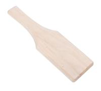 Angoily Pagaie en Bois pour Poterie en Argile Beige, Outil Artisanal Polyvalent Contrôle Précis, pour Techniques de Poterie et Projets Créatifs