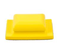 Angoily Patin de Ponçage Manuel Auto-adhésif 5 Pouces, Poignée | Remplacement Rapide du Papier, Opération Précise, pour Polissage Voiture et Projets Diy, Jaune, Plastique PU