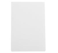 Angoily Petit Bloc-notes Blanc Portable en Papier, 250 Feuilles, Format A6 | Finition Soignée, Ne Se Déforme Pas Facilement, Rangement Simple, pour Esquisses et Écriture Créative