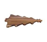 Angoily Planche à Découper en Bois Sapin de Noël Festive Cuisine | Bois Massif, Huile Protectrice sans Joint Collé, Bords Lisses et Précis, Usage la Cuisine et Pique-niques