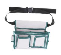 Angoily Pochette à Outils de Ceinture en Toile, Sacoche Outils Ceinture Multi-Poches, Compartiments Multiples, Couture Renforcée, Accès Rapide, Port sans Contraintes, pour Chantier
