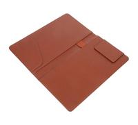Angoily Porte-menus Marron en Pu Surface Facile à Nettoyer, Solution Prise de Commandes en Restaurant Cuisine Élégante