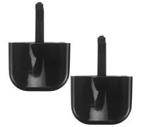 Angoily Réparation d'interrupteur de Grille- Lot de 2 Boutons de Levier pour Grille- Noir en Plastique pour Cuisine familiale et Petit-déjeuner