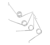 Angoily Ressorts de Remplacement V 4pcs en Acier Inoxydable Compatible Pédales Gauche et Droite pour Seaux à Serpillière Rotatifs Pièces de Rechange pour Usage Intérieur