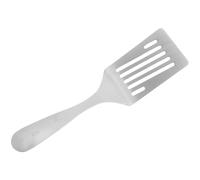 Angoily Spatule à Crêpes Résistante la Chaleur en Acier Inoxydable, Manche Court 10x2.52x0.08in, pour Pancakes et Cuisson sur Ustensiles Antiadhésifs