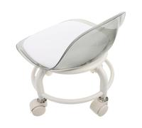 Angoily Tabouret Roulant et Assise Rembourrée pour Garçon et Filles avec | Roues Silencieuses, Support Ergonomique et Stabilité Accrue, pour t Étude à Domicile