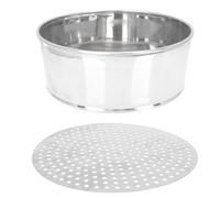 Angoily Tamis à Perles Rond en Acier Inoxydable Argenté pour Tri et Calibrage des Perles et Grains de Café Outil Pratique pour Fabrication de Bijoux