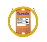 Anguilla Passe-câble fibre auto-énergétique Jaune 3,5 mm 30 m