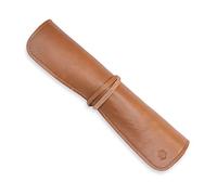 Angus Stoke Noah Sac pour couteaux de cuisine - Trousse à couteaux de chef en cuir - Trousse de chef (marron)