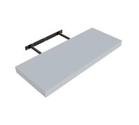 Anika Étagère Flottante / 3 Tailles séparées et 4 Options de Couleur/Panneau Creux de 3,8 cm d'épaisseur/Chambre/Cuisine/Salon/Bureau (Gris, 60 cm)