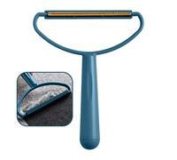 Animal de Compagnie Cheveux, Chien Chat Cheveux Remover Lint Rasoir Tapis Râteau Grattoir Charpie Brosse Outil de Suppression de la Fourrure pour Les Meubles, Canapé, Tapis (Bleu)