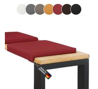 Animal-design Coussin d'assise avec 1 barre de maintien en position, en différentes couleurs, Cuir synthétique, rot, 40x35x6
