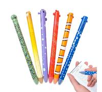 Animal Gel Pens, Reusable Erase Markers, Fine Tip with Vibrant Colors