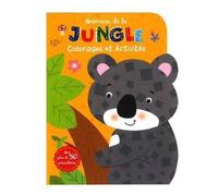 Animaux de la jungle - coloriages et activités Avec plus de 50 autocollants - Collectif - Piccolia - broché - Document jeunesse