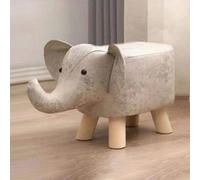 Animaux mignons Sofas pour les pieds d'enfants - Poofs en bois confortables et multifonctionnels