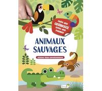 Animaux sauvages: Stickers vinyle repositionnables