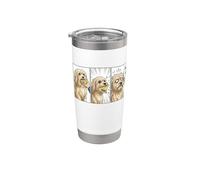 Anime Havanese Funny Lemon Meme Gobelet isotherme en acier inoxydable double paroi