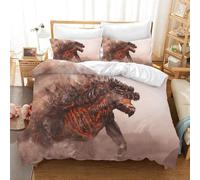 Anime Monster Parure De Lit En Microfibre Avec Taie D'oreiller Pour Fille Et Enfant Impression Num¿¿Rique D (, X Cm)
