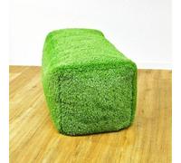 AniPlants, Figurine en herbe, "Meuble", tabouret parallélépipédique, décoration de jardin, 40 cm