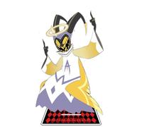 Anjinguang Hazbin Hôtel Figurine Lucifer, Alastor, poussière d'ange en acrylique, 16 cm, figurine debout en acrylique pour décoration, cadeaux de collection