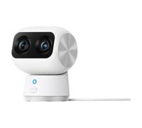 Anker eufy IndoorCam S350 (3840 x 2160 pixels), Caméra réseau, Blanc, Noir
