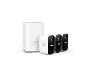 Anker Innovations eufyCam 2C 3-Cam Kit - Serveur vidéo + caméra(s) - sans fil (Wi-Fi)