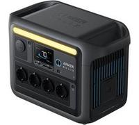 Anker SOLIX C1000X Station électrique portable, Batterie nomade 1056 Wh, Générateur solaire 4*AC 1800W, pour Anker SOLIX B1000 Noir G
